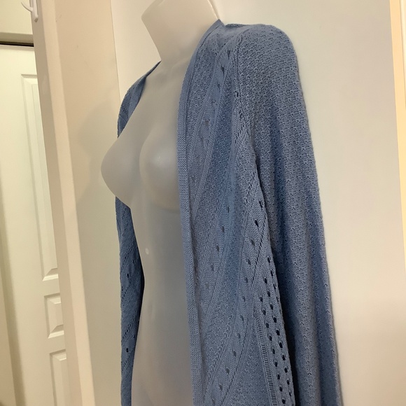 Northern reflections crochet cardigan topper Small - Picture 9 of 9